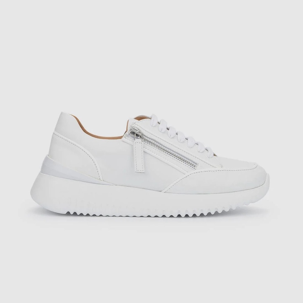 Aquatalia Claretta Sneaker in White